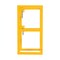 Vestil Yellow Powder Coated Steel Cylinder Barricade Rack Single Cylinder CYL-FMSR-1 - alternate 10